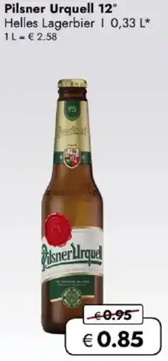 Travel FREE Pilsner Urquell 12° Angebot