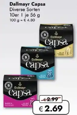 Travel FREE Dallmayr Capsa Angebot