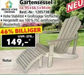 Norma Gartensessel Angebot