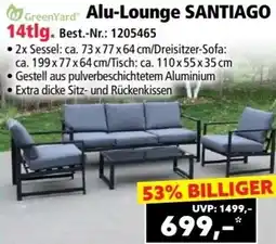 Norma GreenYard Alu-Lounge SANTIAGO Angebot