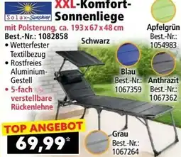 Norma Solax-sunshine xxl-komfort-sonnenliege Angebot