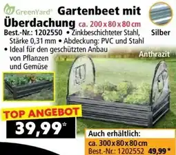Norma GreenYard garden bed with roof Angebot