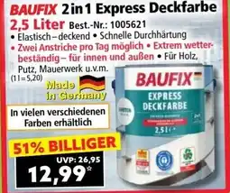 Norma BAUFIX 2 in 1 Express Deckfarbe Angebot