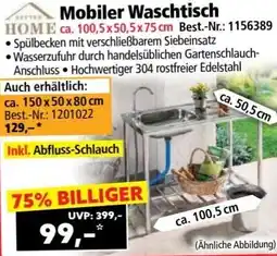 Norma Mobiler Waschtisch Angebot