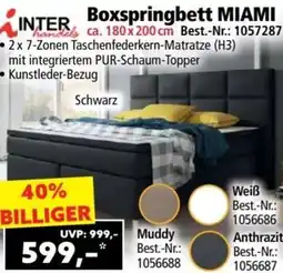 Norma Boxspringbett MIAMI Angebot
