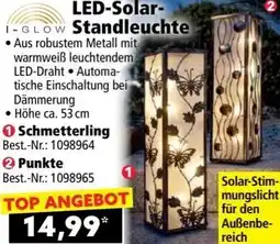 Norma LED-Solar Standleuchte Angebot