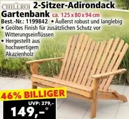 Norma CHILLROI 2-Sitzer-Adirondack Gartenbank Angebot