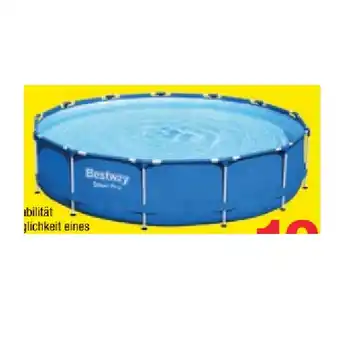 Maximarkt Frame Pool-Set Steel Pro mit Filterpumpe Maximarkt Angebot