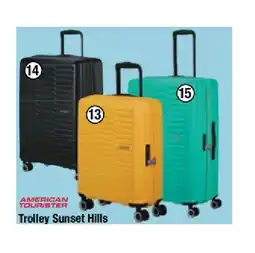 Maximarkt Trolley Sunset Hills ABS mit Metallic Textur Maximarkt Angebot