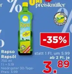Unimarkt Rapso Rapsöl Angebot