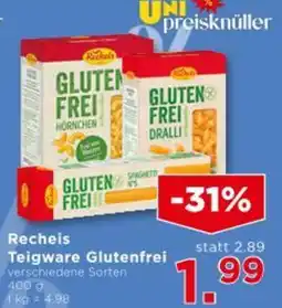 Unimarkt Recheis Teigware Glutenfrei Angebot
