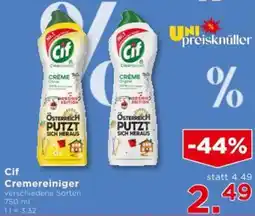 Unimarkt Cif Cremereiniger Angebot