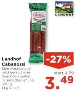 Unimarkt Landhof Cabanossi Angebot