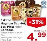Unimarkt Eskimo Magnum 3er, 4er, 6er, Pints oder Bonbons Angebot
