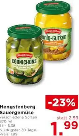 Unimarkt Hengstenberg Sauergemüse Angebot