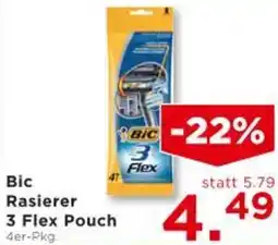 Unimarkt Bic Rasierer 3 Flex Pouch Angebot
