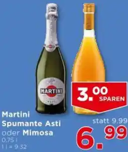 Unimarkt Martini Spumante Asti oder Mimosa Angebot