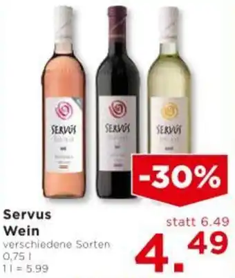 Unimarkt Servus Wein Angebot
