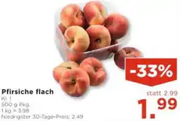 Unimarkt Pfirsiche flach Angebot