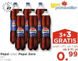 Unimarkt Pepsi oder Pepsi Zero Angebot