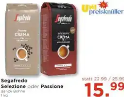 Unimarkt Segafredo Selezione oder Passione Angebot
