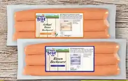 Lidl Alpenfest Riesenbockwurst Angebot
