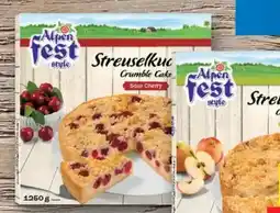 Lidl Alpenfest Streuselkuchen Angebot