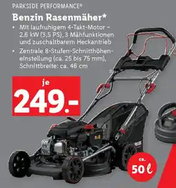Lidl Parkside Benzin-Rasenmäher Angebot