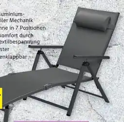 Lidl Livarno Home Alu-Liegestuhl Angebot