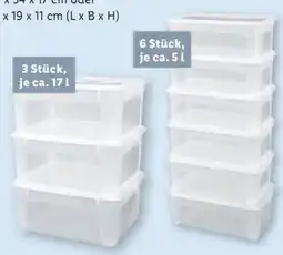 Lidl Livarno Home Aufbewahrungsboxen-Set Angebot
