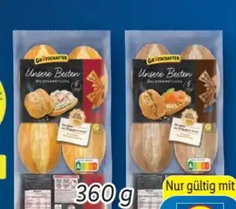 Lidl Grafschafter Unsere Besten Brötchen Angebot