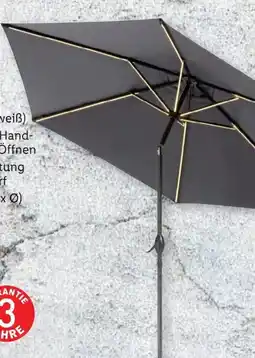 Lidl Livarno Home Sonnenschirm Angebot