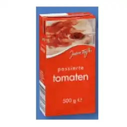 Unimarkt Tomaten passiert Unimarkt Angebot
