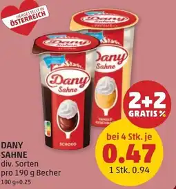 PENNY Dany Sahne Angebot