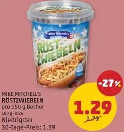 PENNY Mike Mitchell's Röstzwiebeln Angebot
