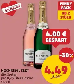 PENNY Hochriegl Sekt Angebot