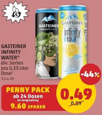 PENNY Gasteiner Infinity Water Angebot