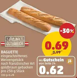 PENNY Baguette Angebot