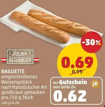 PENNY Baguette Angebot