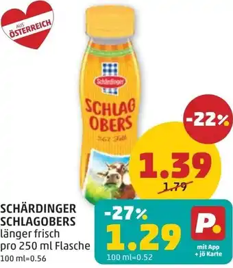 PENNY Schärdinger Schlagobers Angebot