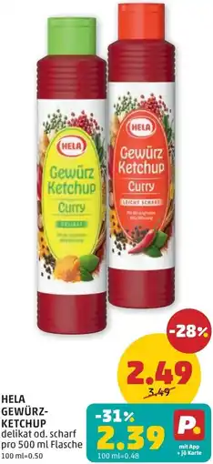 PENNY Hela Gewürz Ketchup Angebot