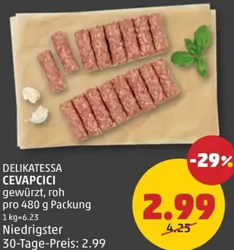 PENNY Delikatessa Cevapcici Angebot