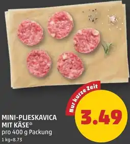 PENNY Mini-Pljeskavica mit Käse Angebot