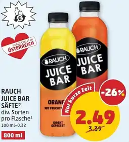 PENNY Rauch Juice Bar Säfte Angebot