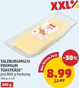 PENNY Salzburgmilch Premium Toastkäse Angebot