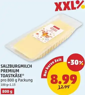 PENNY Salzburgmilch Premium Toastkäse Angebot
