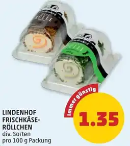 PENNY Lindenhof Frischkäse Röllchen Angebot