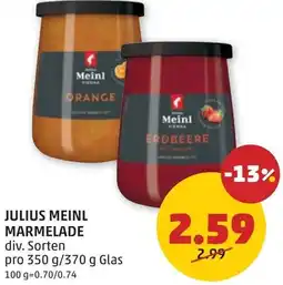 PENNY Julius Meinl Marmelade Angebot
