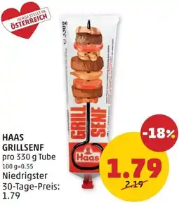 PENNY Haas Grillsenf Angebot