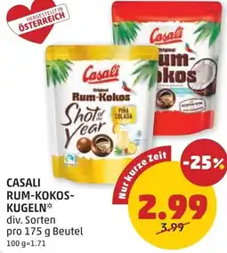 PENNY Casali Rum Kokos Kugeln Angebot